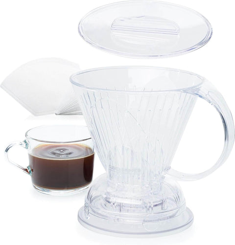 clever dripper with cup of coffee