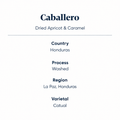 Caballero speciality coffee features