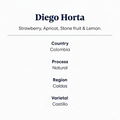 Diego Horta Coffee Features