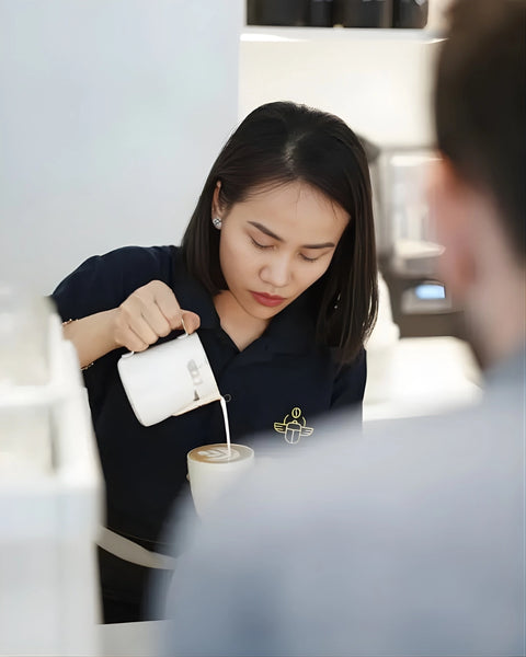 Latte art - Guillam Coffee House UK