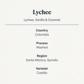 Lychee Speciality Coffee Features
