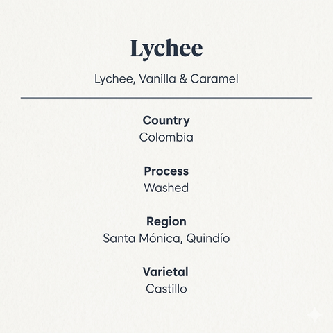 Lychee Speciality Coffee Features