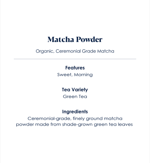 Shop Matcha powder