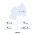 Mbare Lot 5 speciality coffee origin: Mbare, Rwanda, natural Red Bourbon, 1,800m