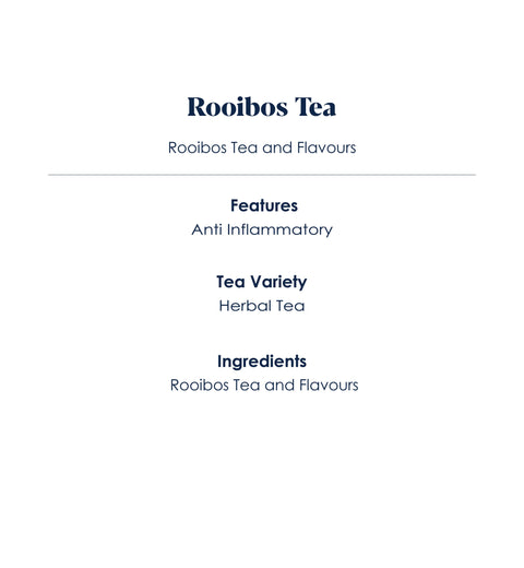 Speciality Tea Rooibos features