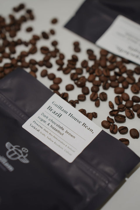 Single-origin Guillam Brazil coffee beans